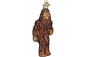 Old World Christmas Sasquatch Glass Blown Ornaments for Christmas Tree
