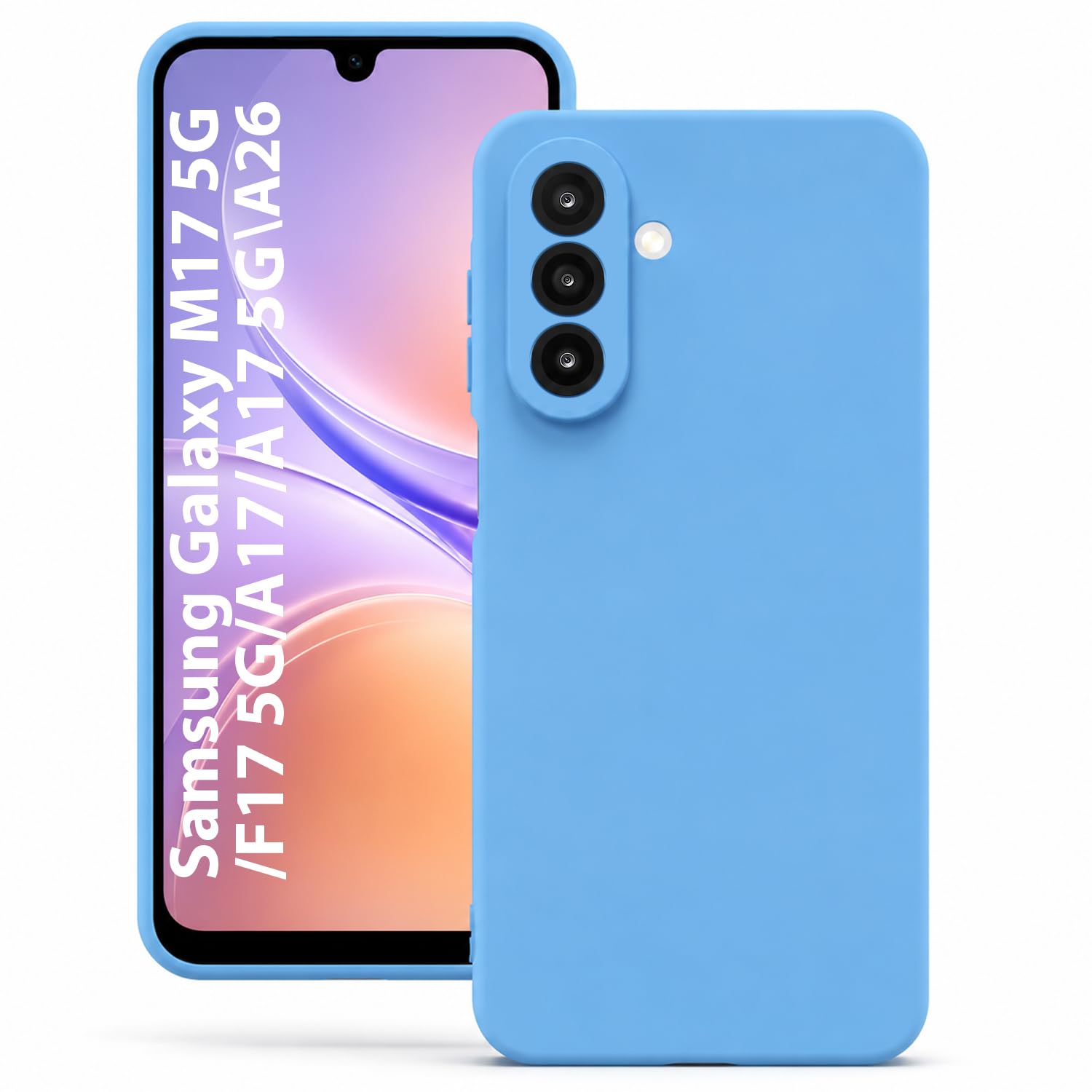 Samsung Galaxy M17 Case - Silicone Back Cover -1