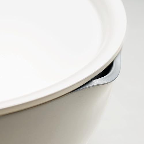 Miniatura 6 de Tramontina Sartén All in One Plus, cerámica antiadherente de 5 cuartos de galón (blanco pergamino), 80110083DS