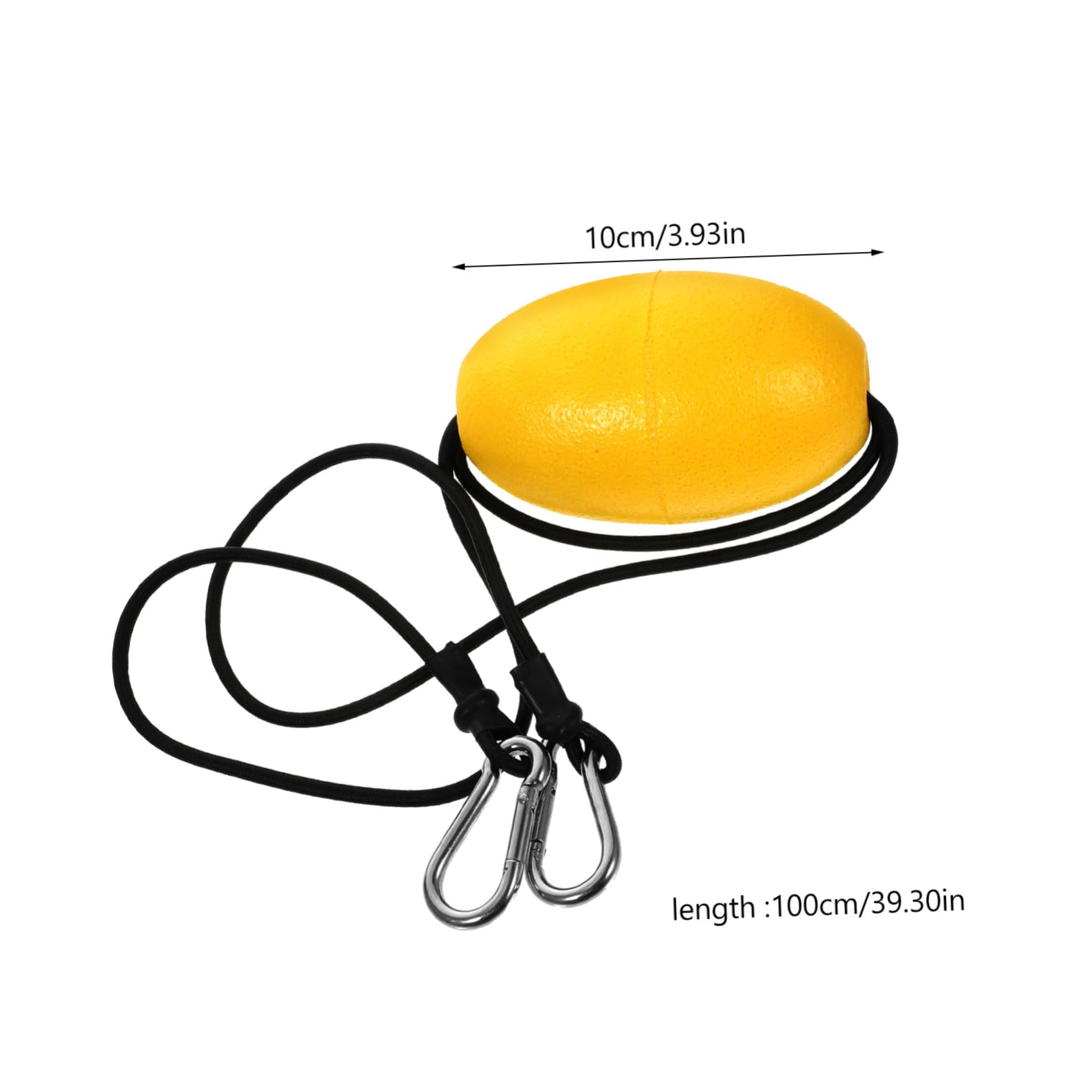 Happyyami Anchor Buoy with Float Leash Kayak Canoe Accessory Marine Rope Tow Float Bright Buoy for Fishing