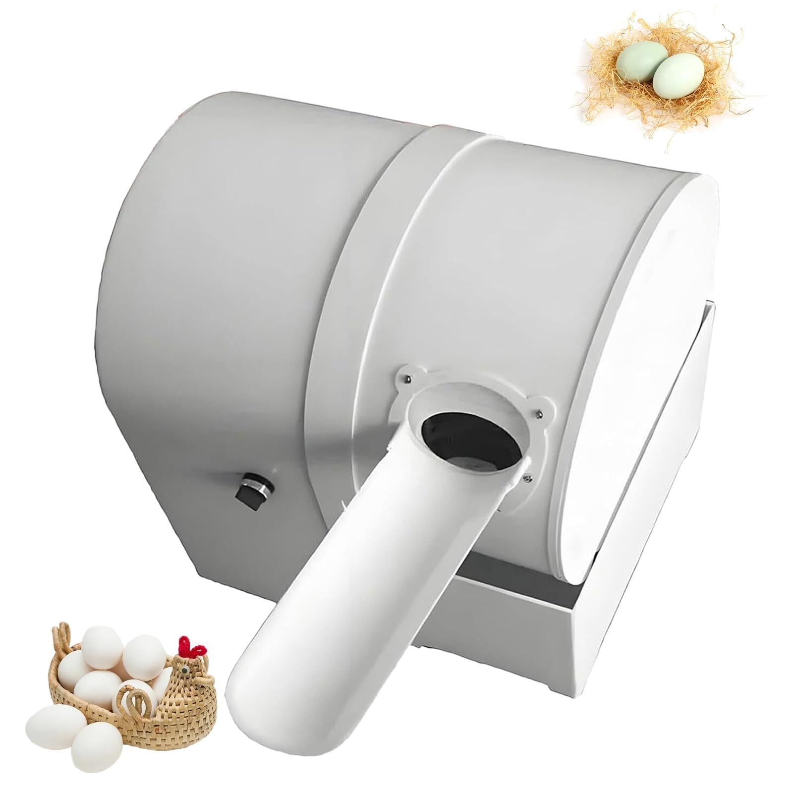 Lavatrice per uova, pulitore automatico a rullo per pollo, anatra, oca