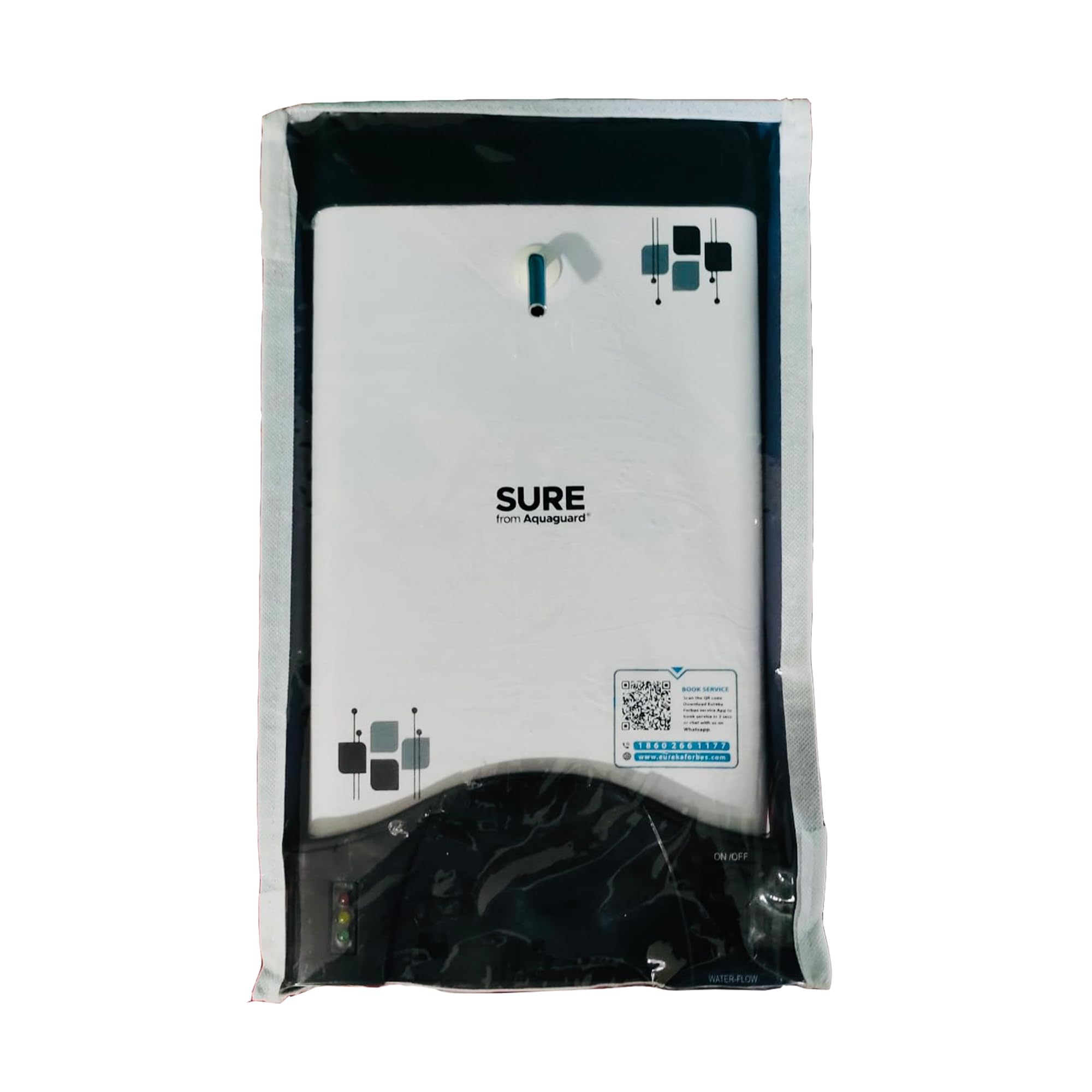 Lyle Easy To Find Body Protective Cover Compatible with Aquaguard Sure A Star UV Dust proof, Transparent, Scratch Resistant, Needle Crafted Model water Purifier.-image-2