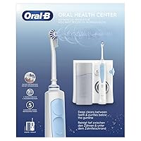 Oral-B Idropulsore Health Center con 1 Beccuccio Oxyjet, 1 Beccuccio Con Getto D’acqua