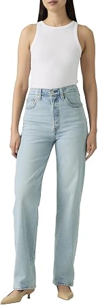 Levi's Damen Jeans Ribcage Full Length