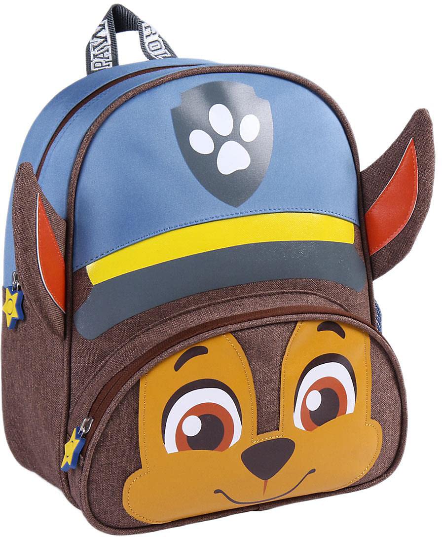 CERDÁ LIFE'S LITTLE MOMENTS Mochila Paw Patrol Guarderia-Licencia Oficial Nickelodeon para Niños, Azul, Edades recomendadas-3-6 años