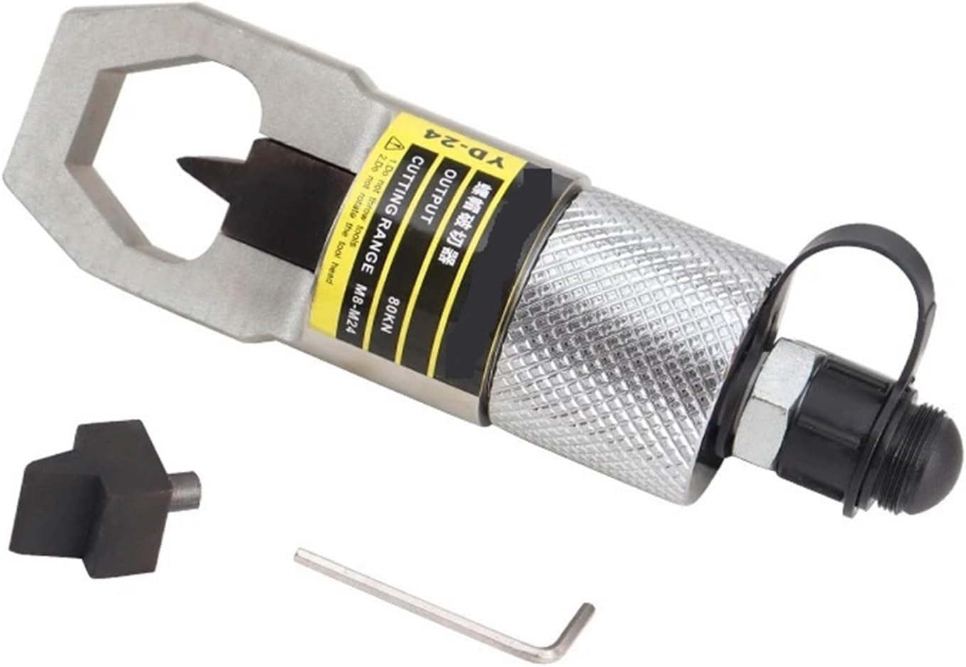 YP-24B Split Type Hydraulic Nut Cutter Screw Cap Cutter 10T Range M8-M14 M16-M24 Nut Scissors FYP-24