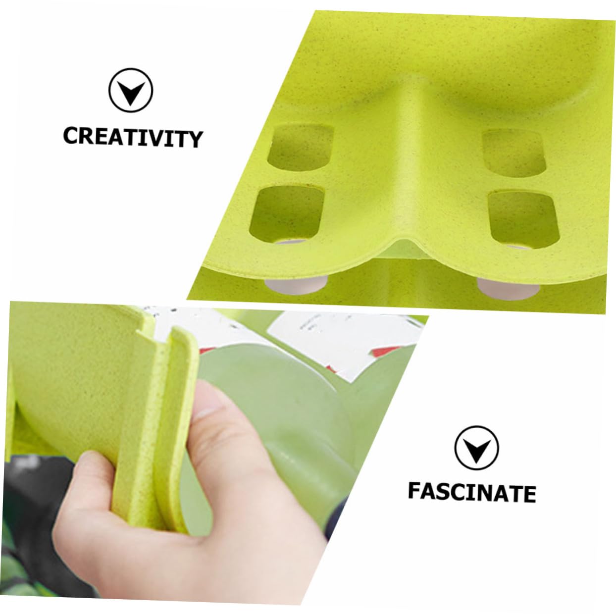 Garneck 4pcs Stackable Beer Can Storage Racks Fridge Organizer Containers for Cans and Bottles and Design for Efficient Refrigerator Storage