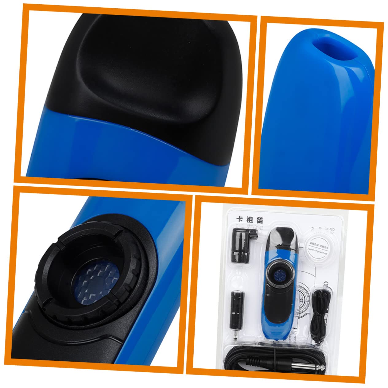 TOYANDONA 3sets Kazoo Elettrico Professionale Per Performance Strumento Musicale Facile Da Usare Per Adulti Include Cavo Di Collegamento Strumento Unico Per Accompagnamento e Spettacoli