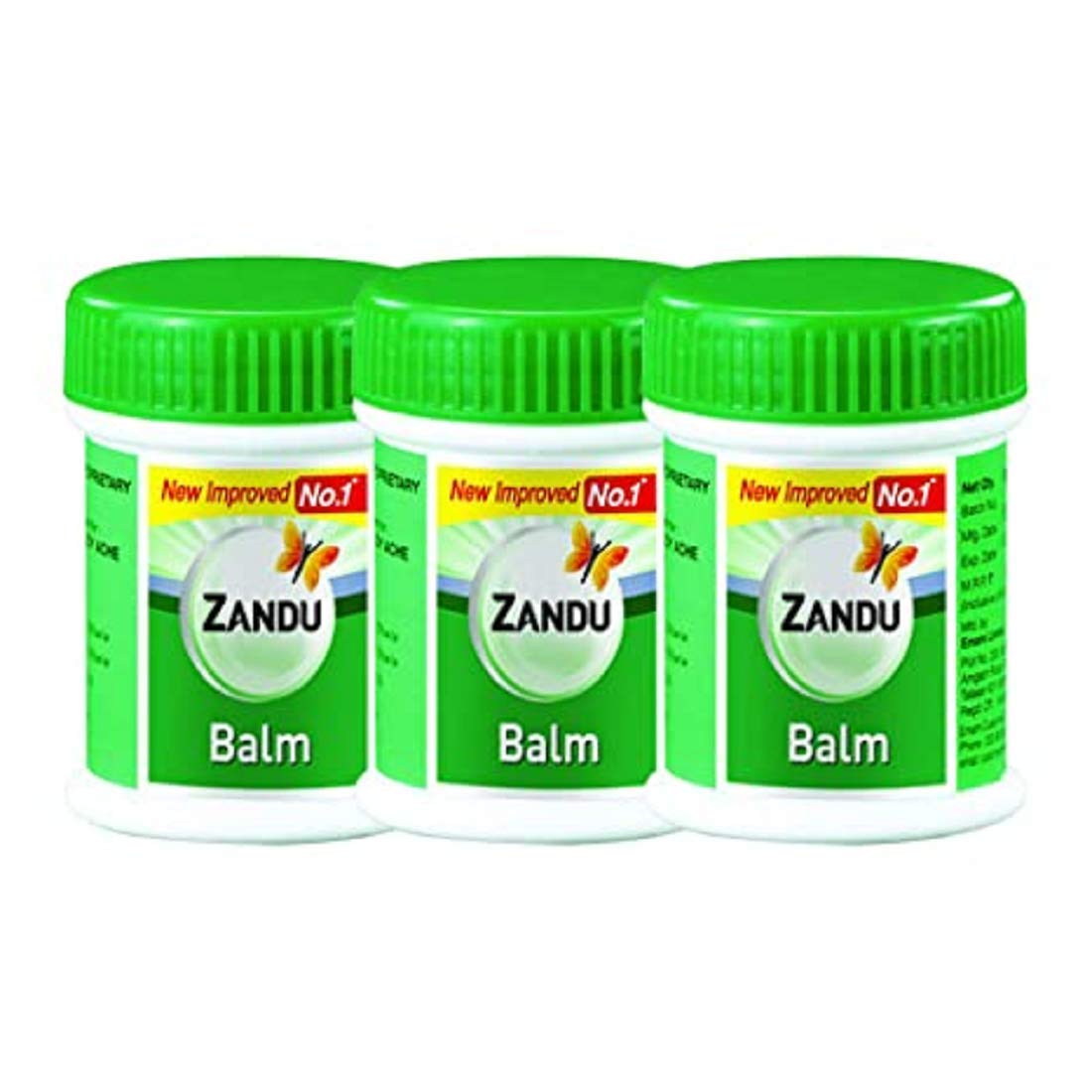 Zandu Balm 25Gms - Pack of 3