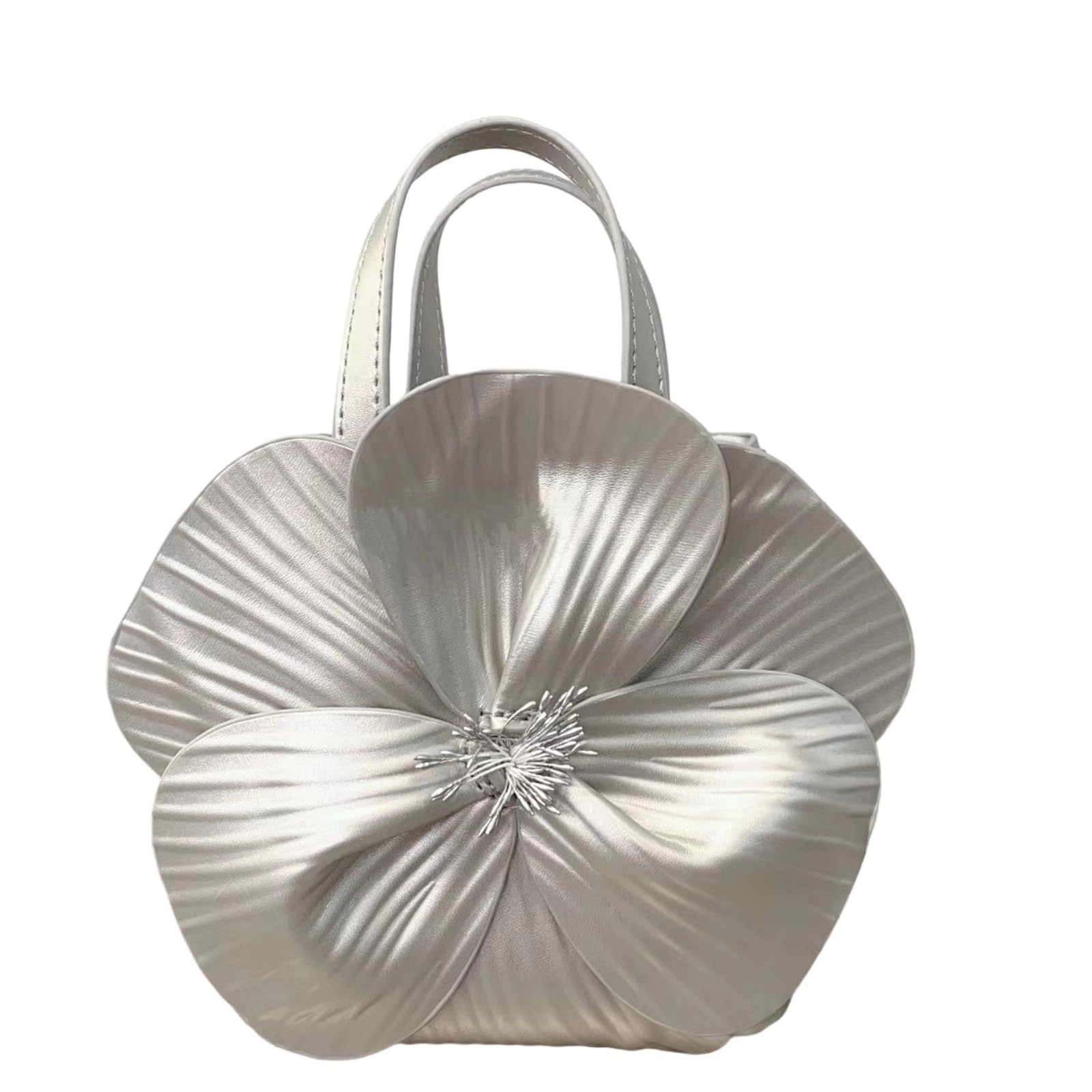 Damen Floral Clutch Bag Kreative Blume Handtasche Damen Floral Clutch Bag für Party Hochzeit Braut Geldbörsen