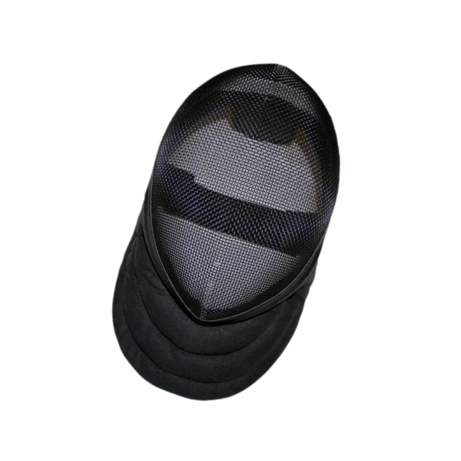 Harilla Fechthelm mit Innenfutter Comfort Fechtausrüstung Fechtmaske zum Üben, Schwarz L