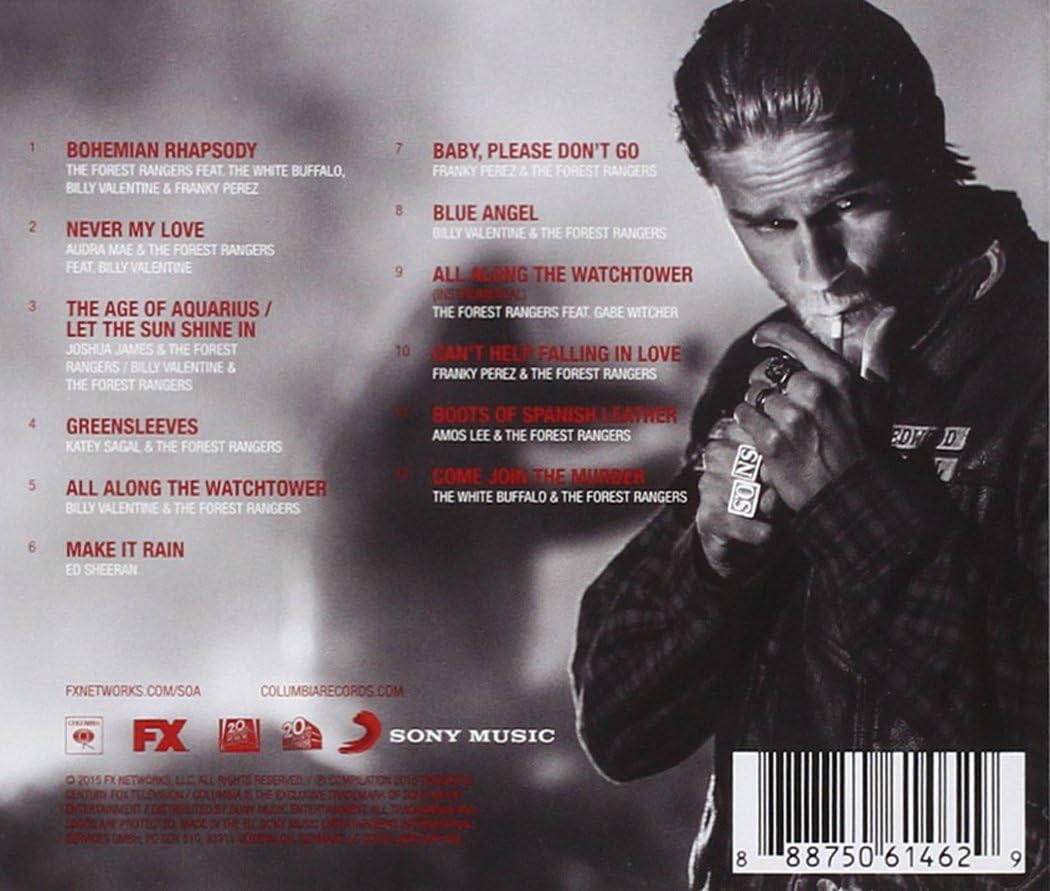 Songs Of Anarchy Vol. 1 - 4 - Music From The Sons Of Anarcy - Original Soundtrack Album Bundling