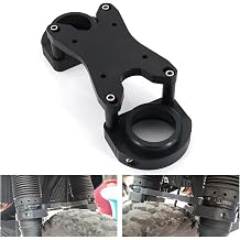 Motorcycle Front Fork Brace Compatible with Kawasaki KLR650 1987-2003 2004 2005 2006 2007 KLR 650 CNC Aluminum Bracket Fork Stabilizer