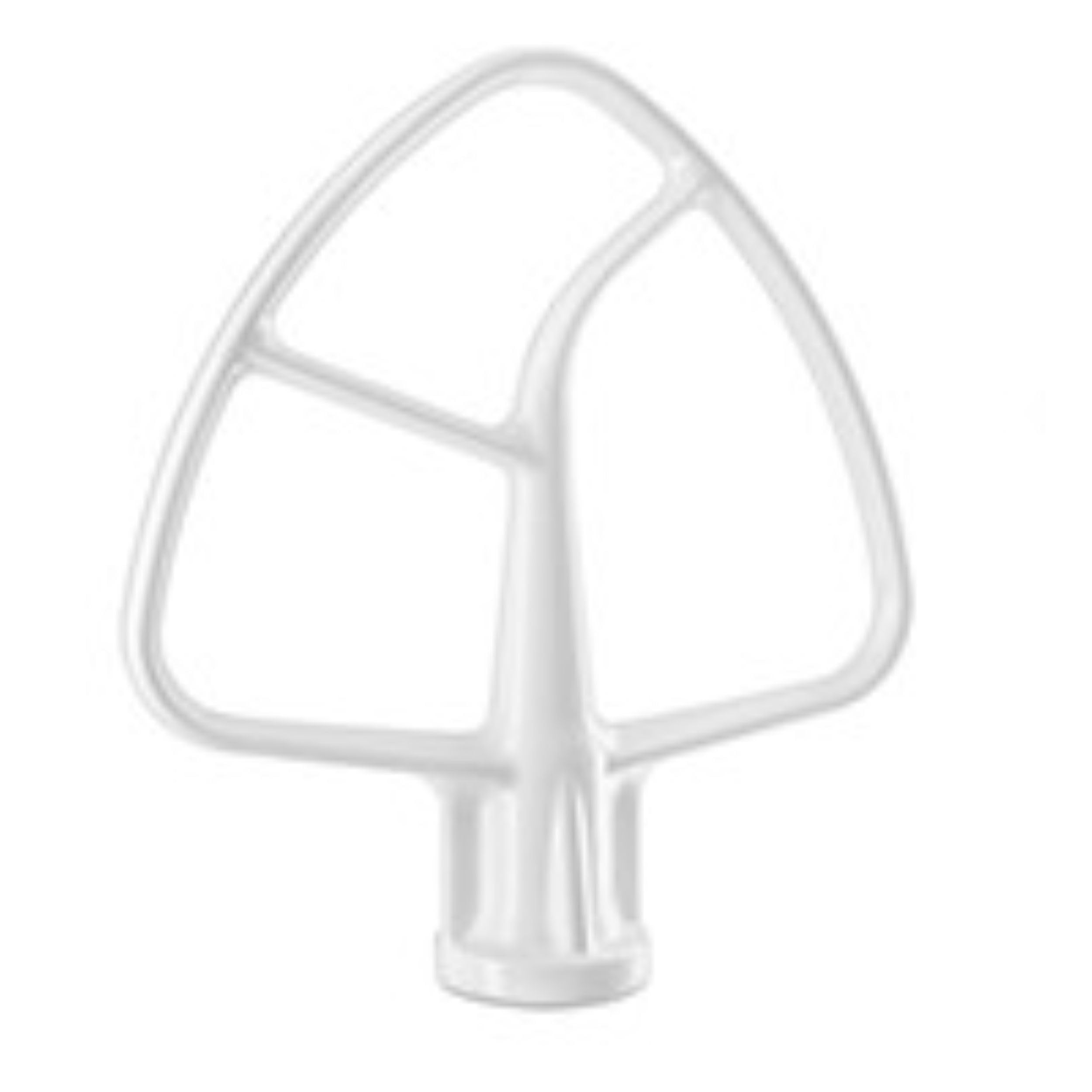 Flat Beater for 5-6 Qt Pro Bowl-Lift Stand Mixers by KitchenAid – 5-6 Qt, 5.0 quarts, Coated metal, White, Model KN256CBT