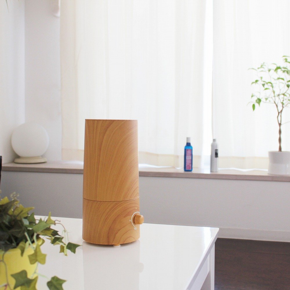 Amazon.co.jp: PRISMATE Aroma Ultrasonic Humidifier -Wood-BBH-71W