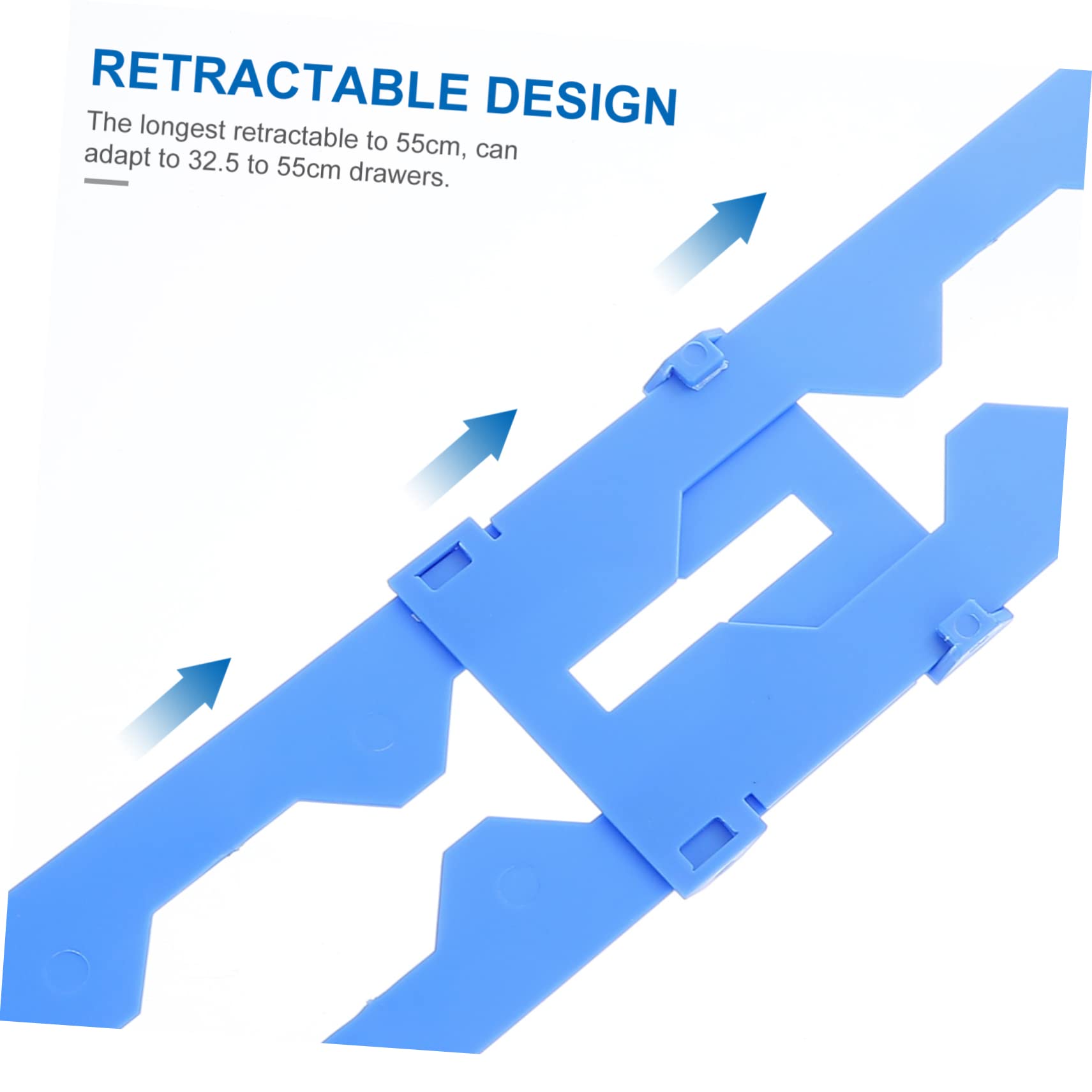 OSALADI Organizer Separator Retractable Partition for Efficient Storage for Socks Ties Belts and More Design Space Saving for Home