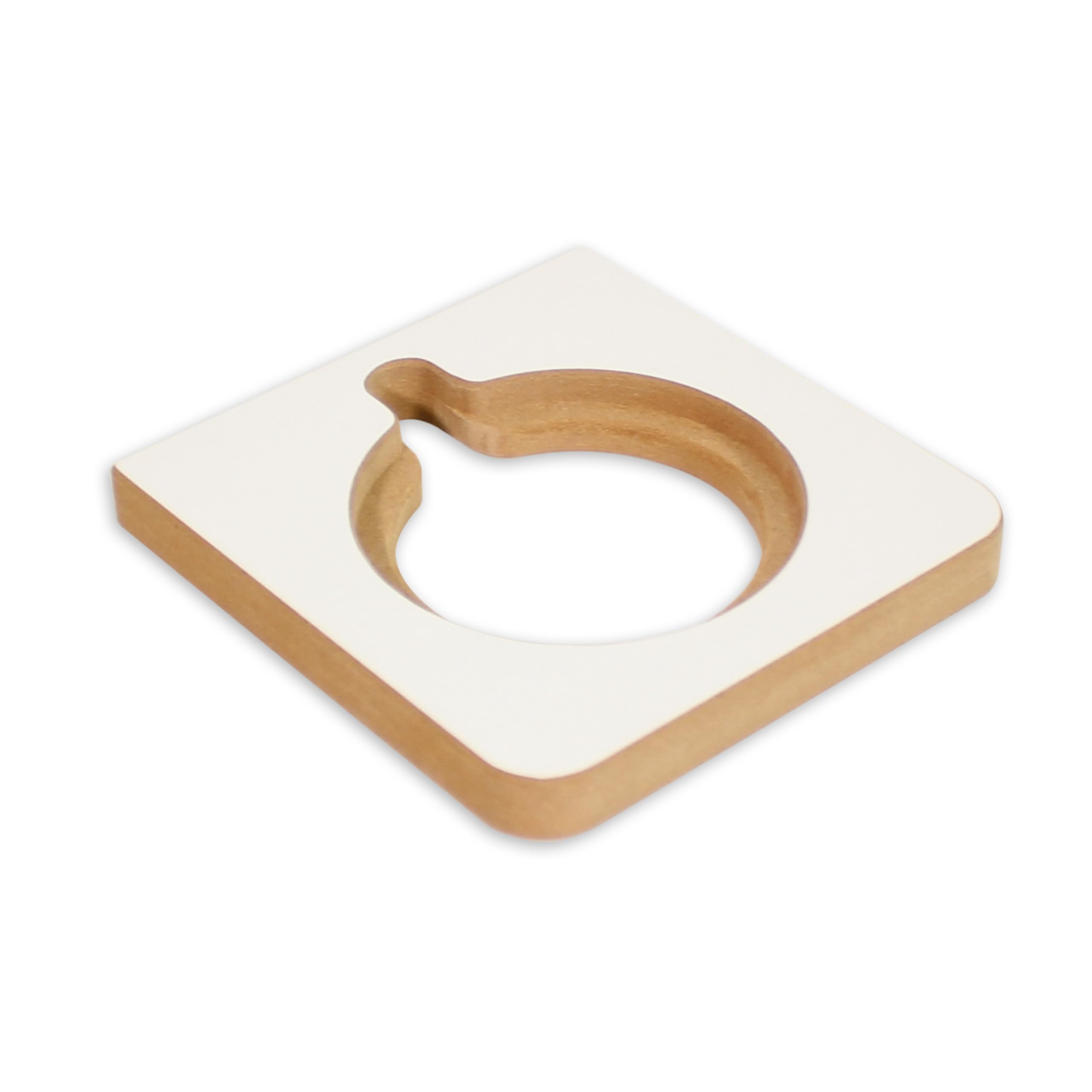 Holzura Aufbewahrung für Toniebox, Regal für Musikbox zum selber Bauen und bemalen, Halterung für Ladestation, Musikboxregal selber Bauen, DIY Bausatz, Halter für Toniebox (MDF Weiß)