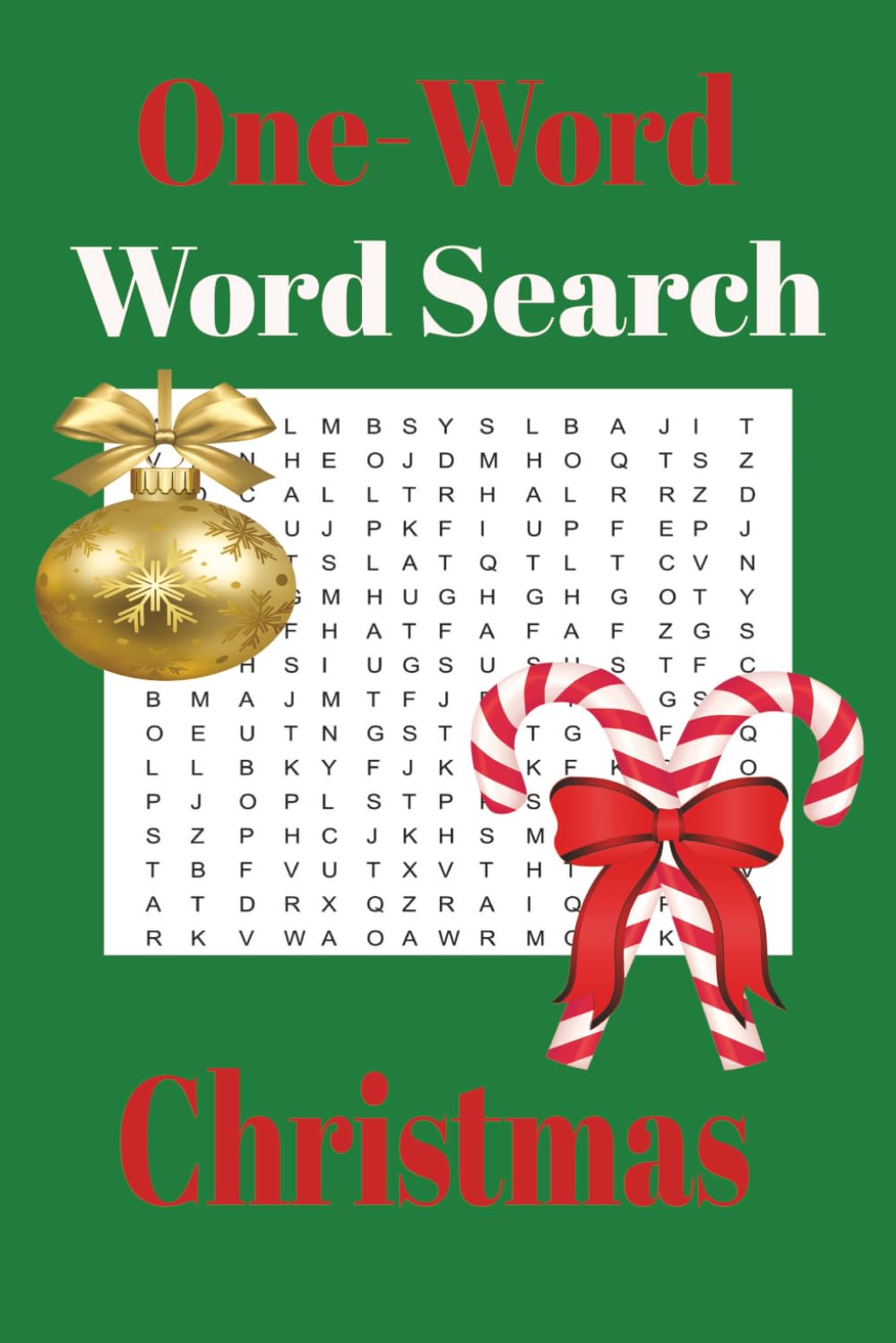 One-word Word Search Christmas (Holiday One-Word Word Search)