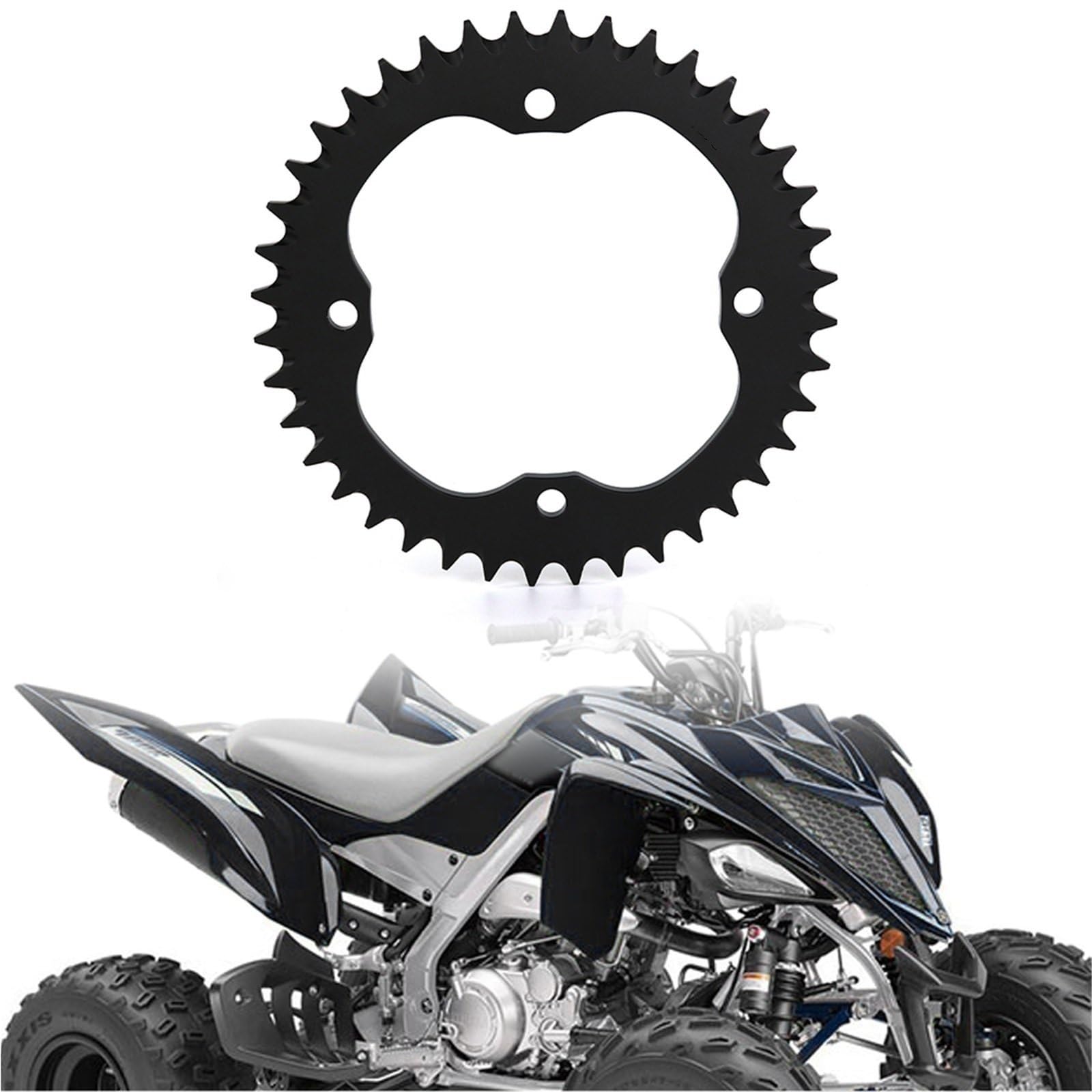 Koło zębate Pasuje do Yamaha RAPTOR 250 RAPTOR 250R 350 700 700R YFZ 450 YFZ 450 YFZ450R YFZ450X 40 zębów zębatki koła zębatego wałka rozrządu Zębatka Przednia i Tylna