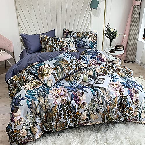 Ensemble housse de couette feuilles tropicales de qualité supérieure - 2