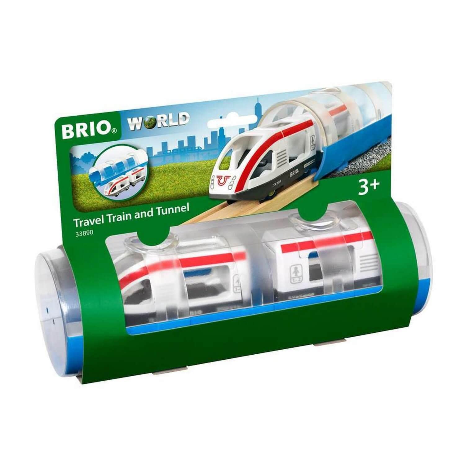BRIO Travel Train & Tunnel - 33890 BRIO Travel Train & Tunnel - 33890