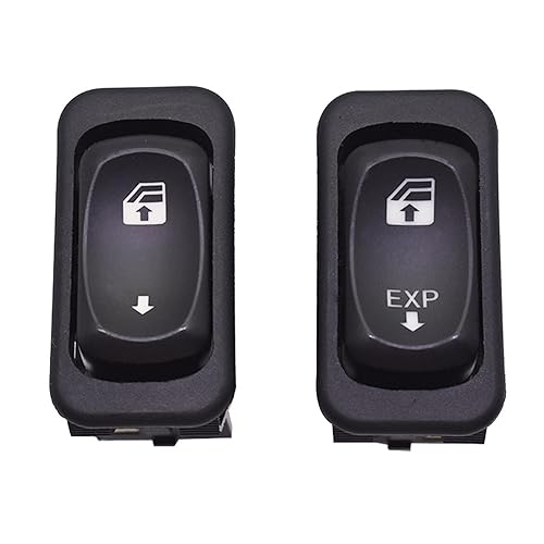 labwork Interruptor de control de la ventana lateral izquierda del conductor y del pasajero derecho para Columbia Century 2001-2011 A0630769027