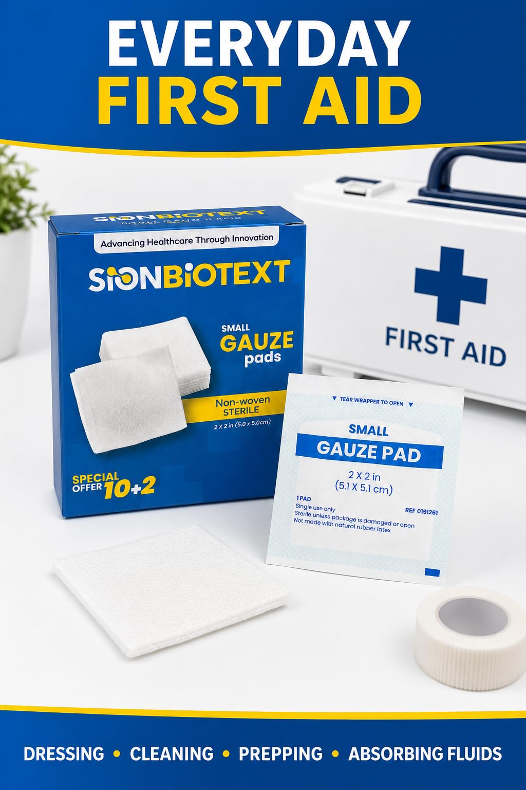 Sterile Gauze, 72 Count, EO-Sterilized — Amazon image 4