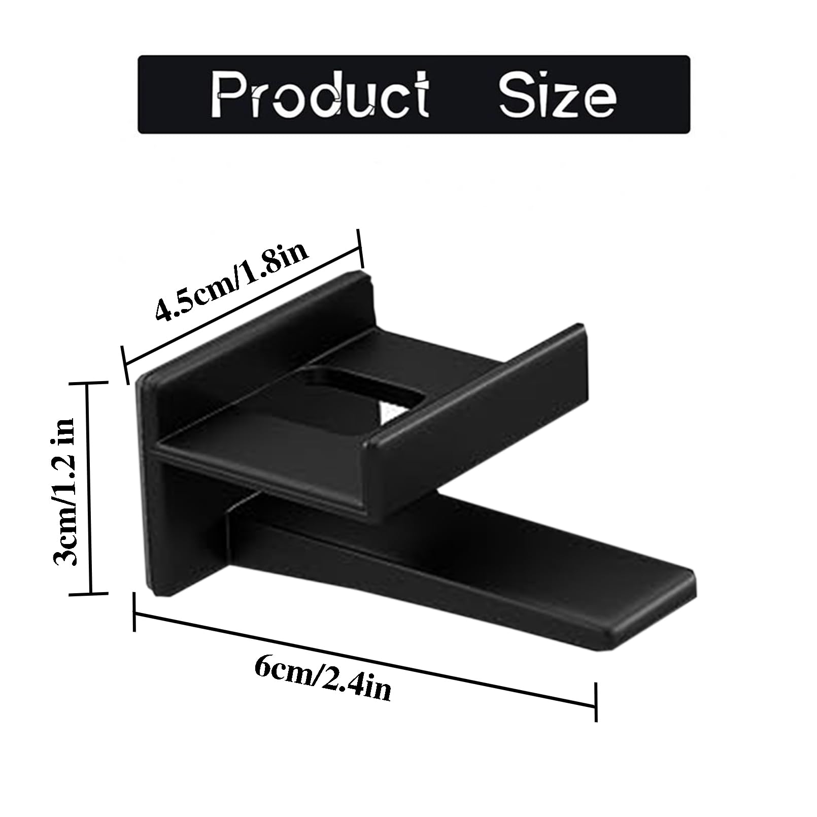 2 PièCes Porte Casquette Range Casquette Aucune Installation Requise Peut Contenir 14 Casquettes De Baseball Rangement Casquette Acrylique Support Cas 98319055