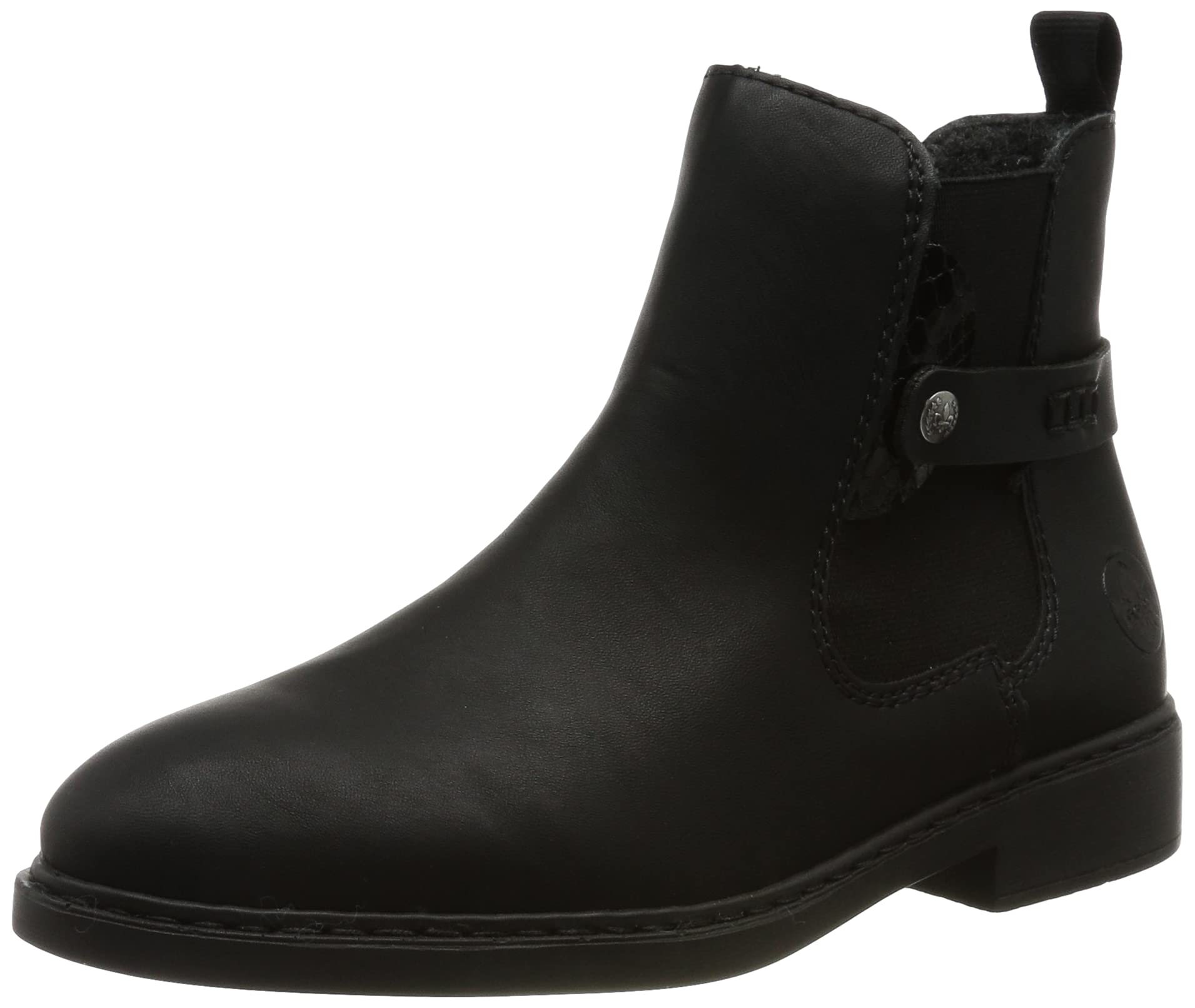 Rieker Women's Z6161 Ankle Boot, Black 00, 7.5 UK