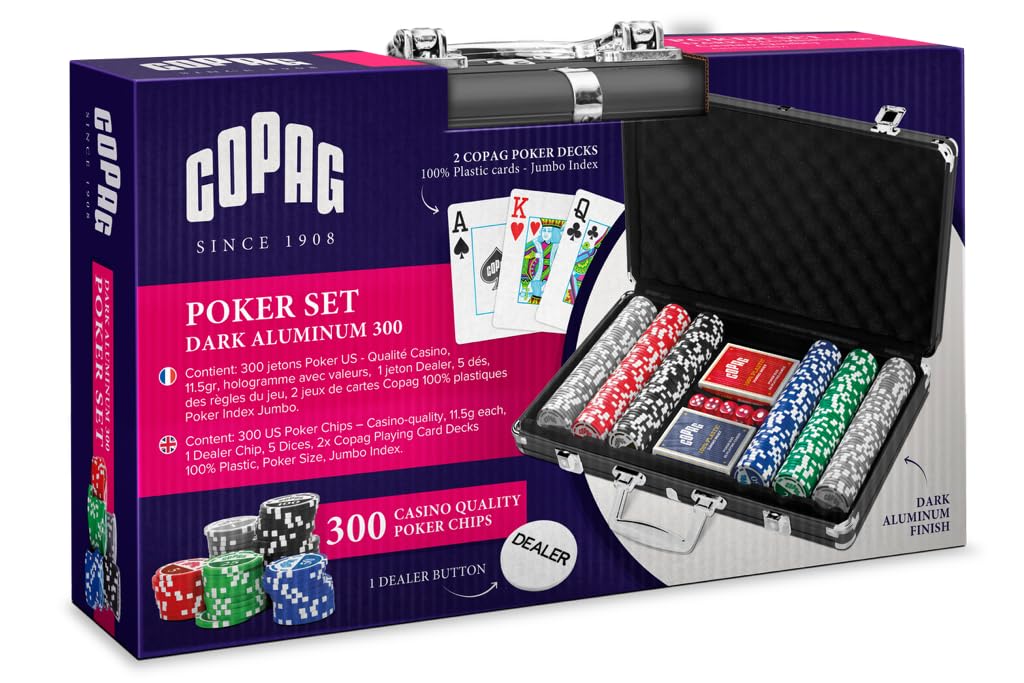 Copag Poker Seti - 300 Chip ve 100% Plastik Casino Kalitesinde 2
