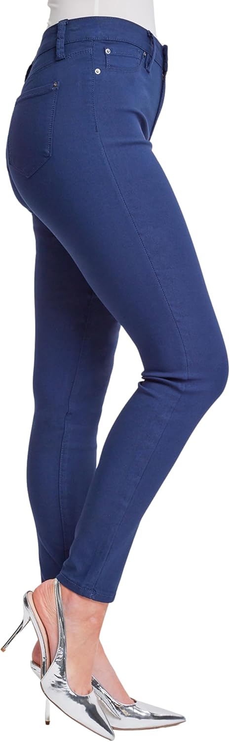 YMI Women's Hyperstretch Skinny Work Casual Mid-Rise Pants - Image 3