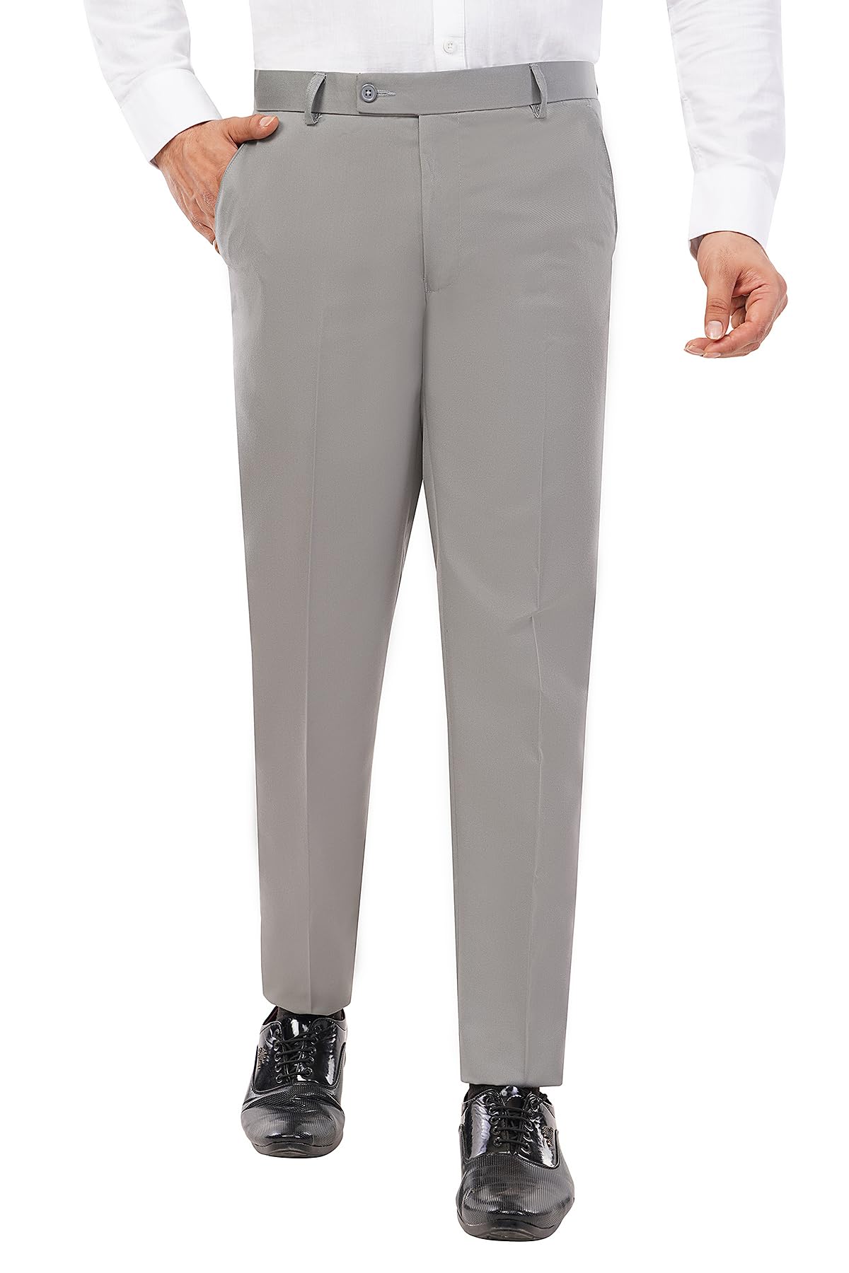 Formal Pants for Men - Office Slim fit Formal Trousers for Men - Interview Formal Dress for Gents/Boys - Men's Formal Attire for Party, Gathering, Meeting, Wedding-image-40