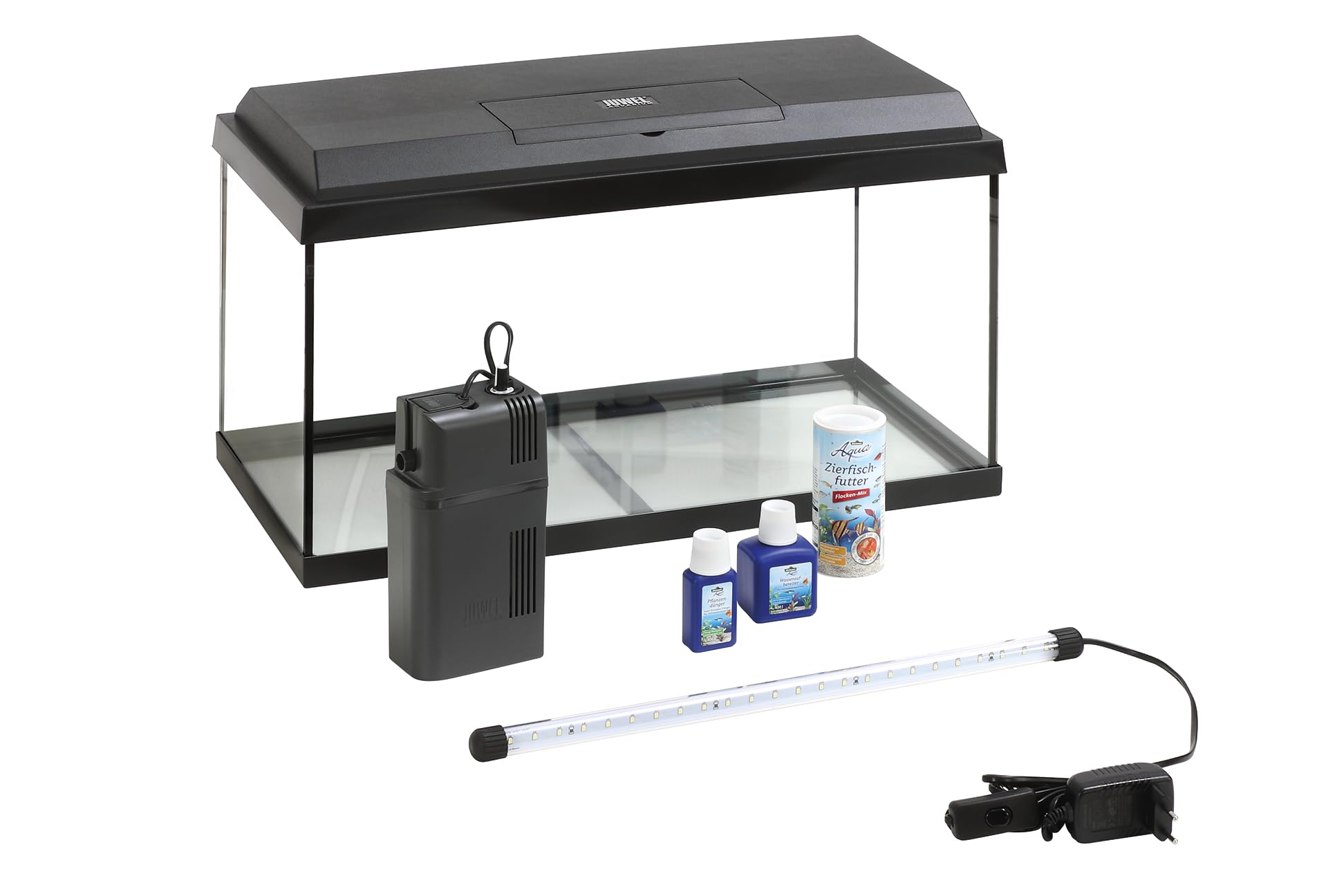 Dehner Aqua Aquarium zestaw startowy 60, ok. 61 x 37 x 31 cm, w zestawie karma i produkty do pielęgnacji