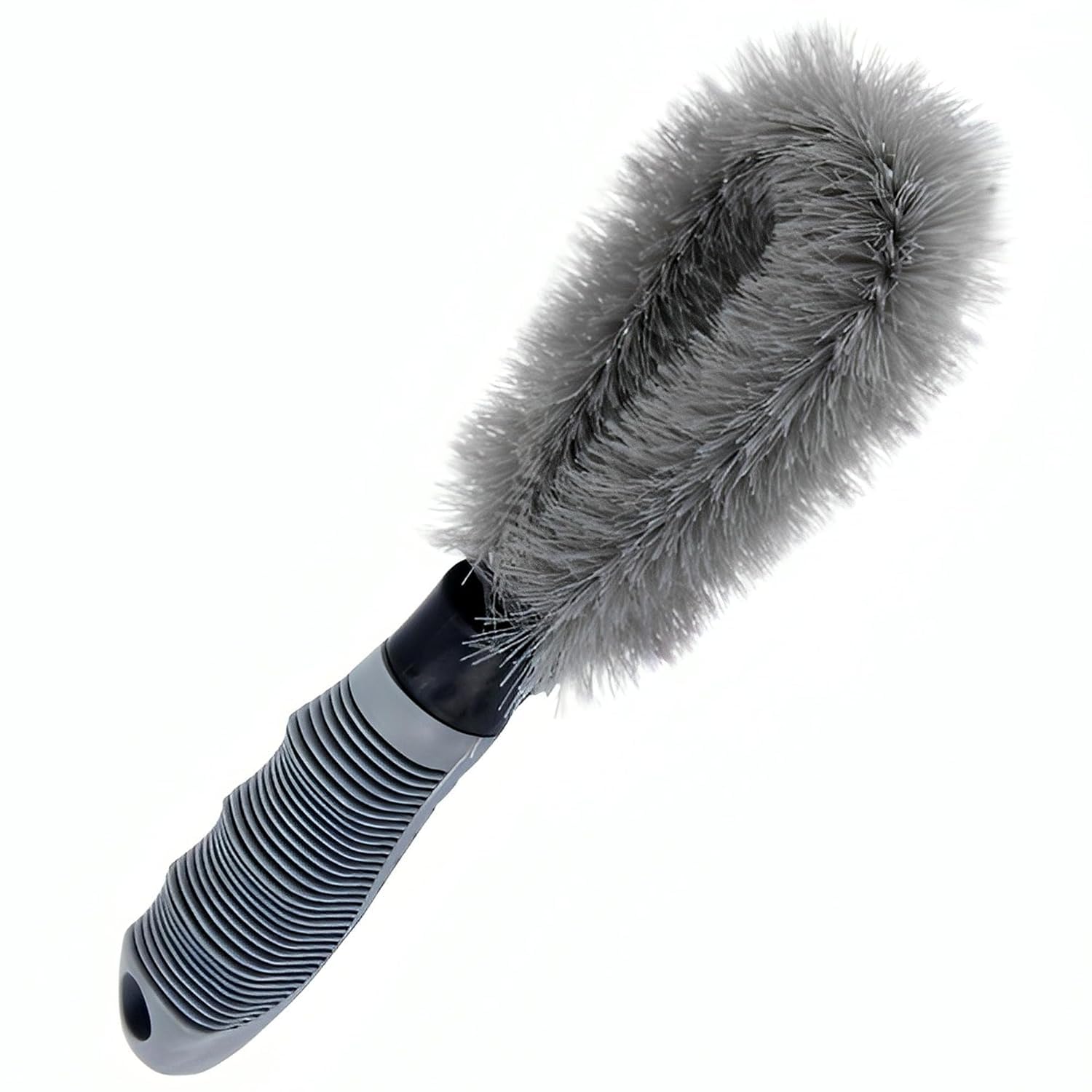 Bike Scooty Alloy Brush Tire Cleaning Brush Scrubber with Antislip Handle Multi-Functional SUV Tyre Wheel Rim Hub Washing Cleaner for Yamaha Saluto-image-24