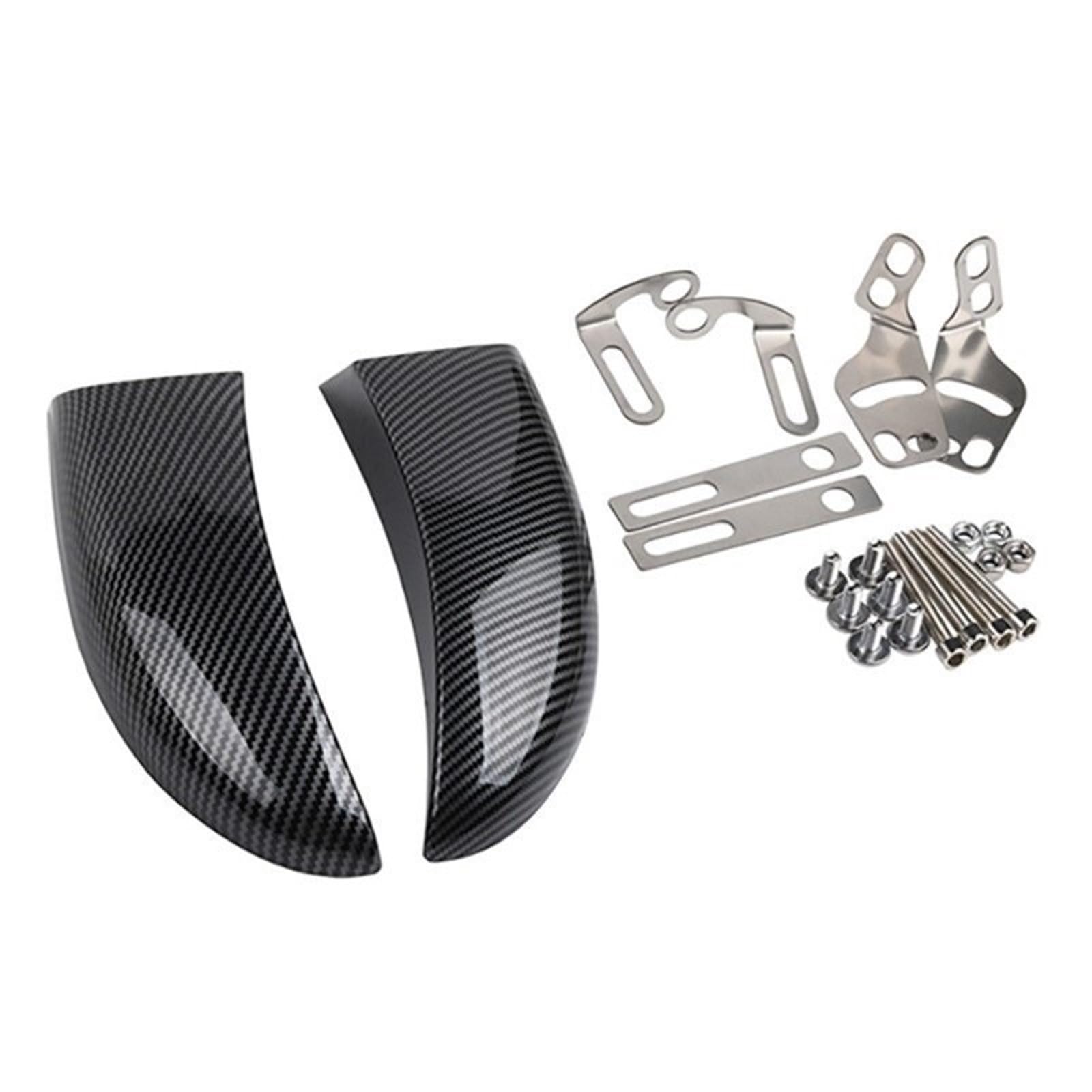 Conducto de Aire Conducto Aire Freno Delantero para Tmax 530 560 | Disco de freno delantero de motocicleta conductos de refrigeración de aire Deflector pinza de freno Co