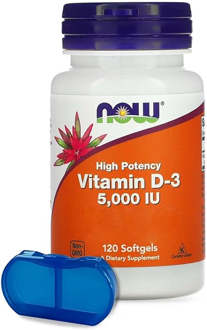 Vitamina D.3 Now Foods 120 Softgels