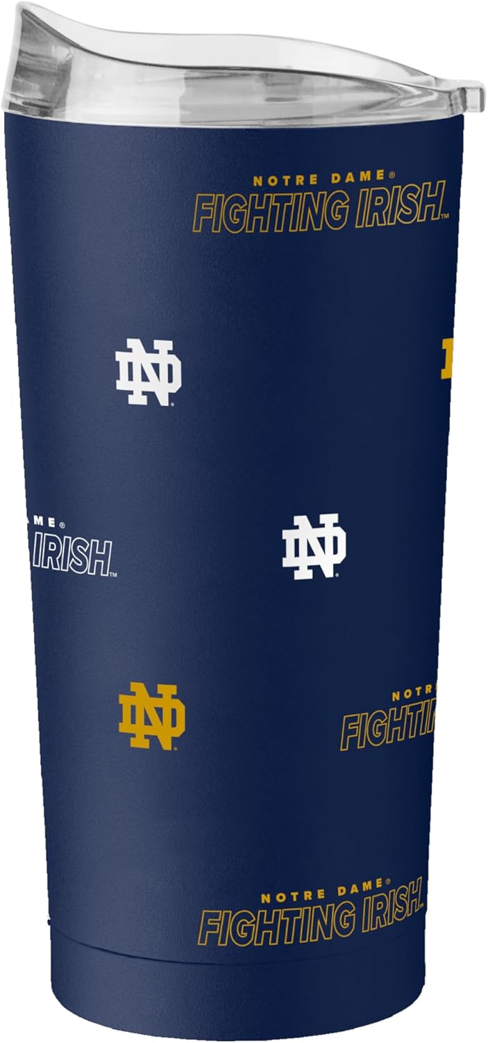 Logo Brands NCAA Native Icons 20 oz Stainless Steel Tumbler – Double Wall Vacuum Insulated