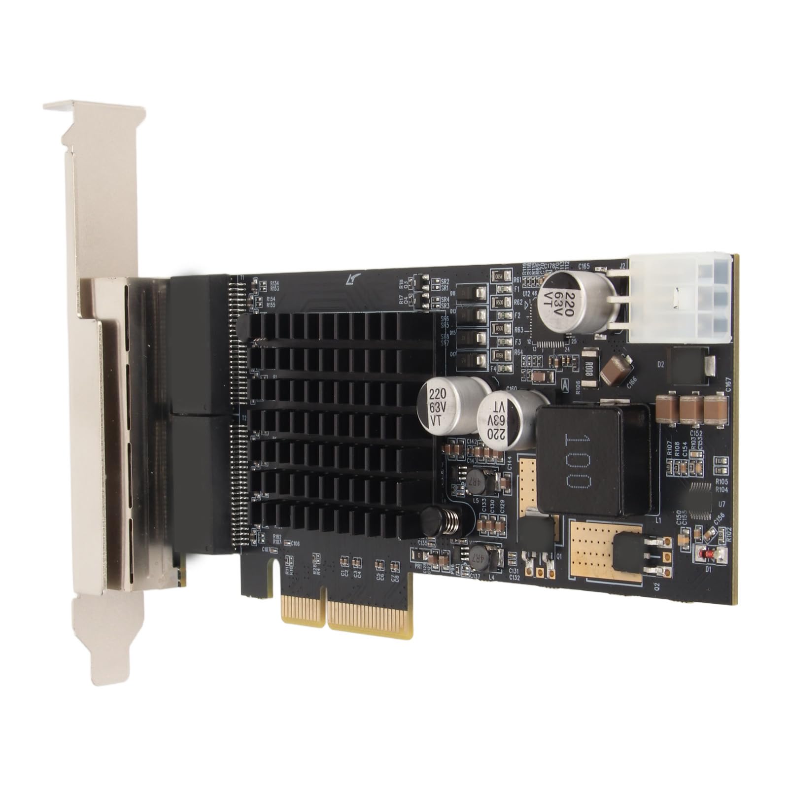 Scheda di Rete Quad RJ45 da 1000 Mbps Ethernet PCI Express X4 Ad