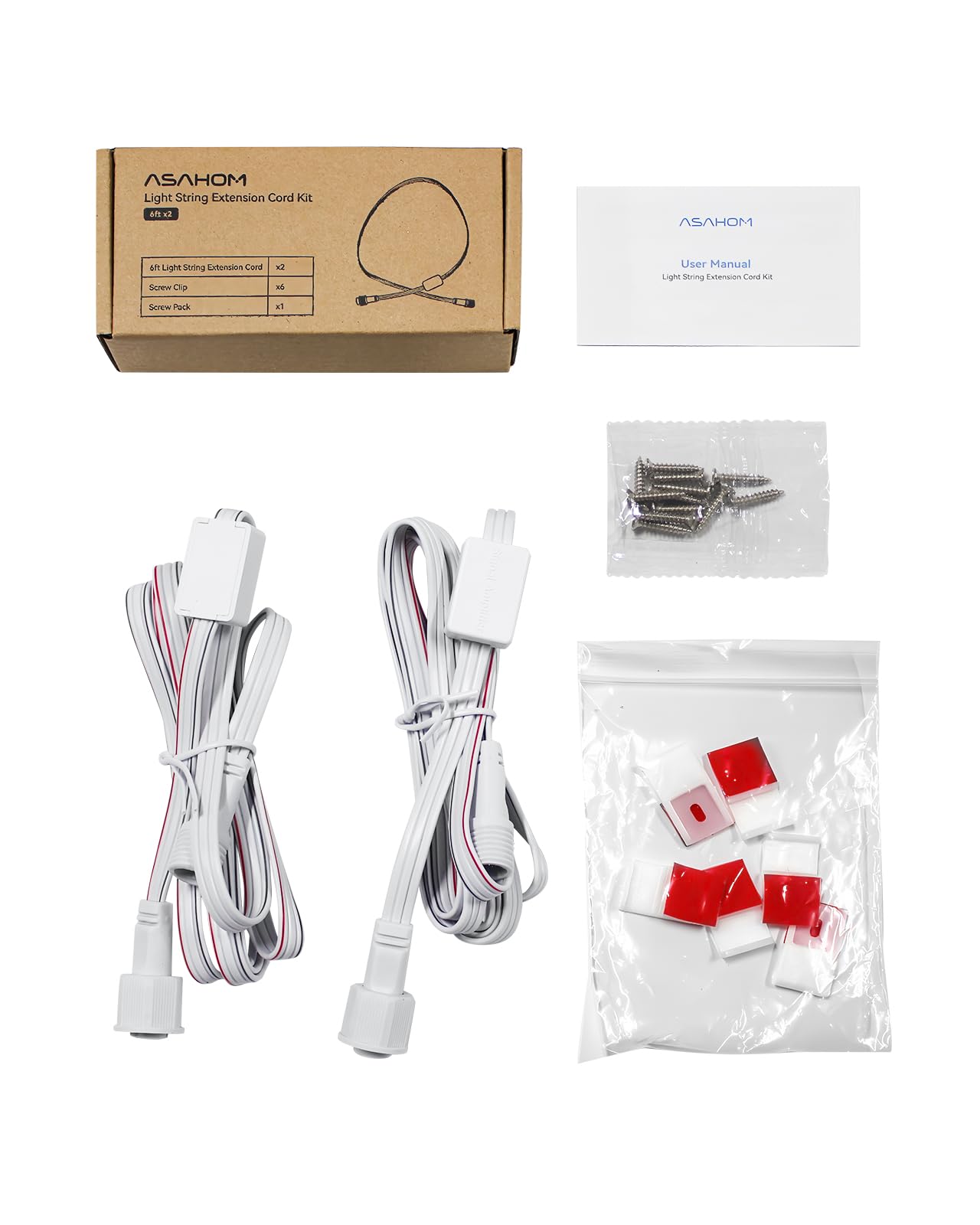 Amazon.com: ASAHOM 6ft Extension Cords with Signal Amplifier