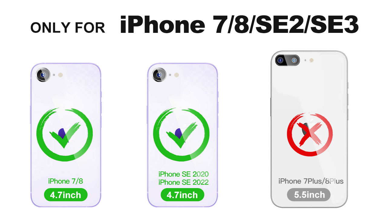 COVERARY iphoneSE2 SE3 iPhone7 8 ケース ハート Amazon.com: UICEAM Compatible with iPhone 7/8/SE 2020/SE 2022 Case