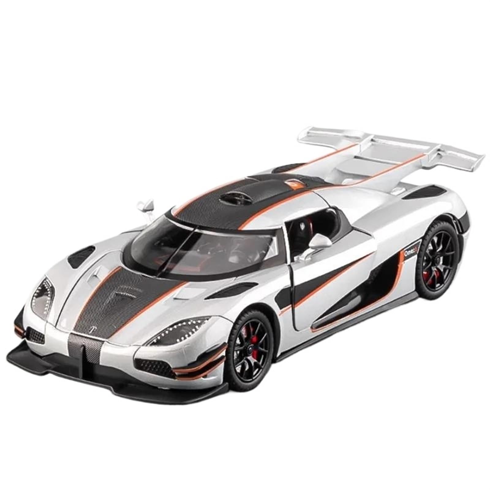 スロットカー 1/24 scale model Scale Cast Car 1:24 For Koenigsegg ONE 1 Alloy Sports Car Model