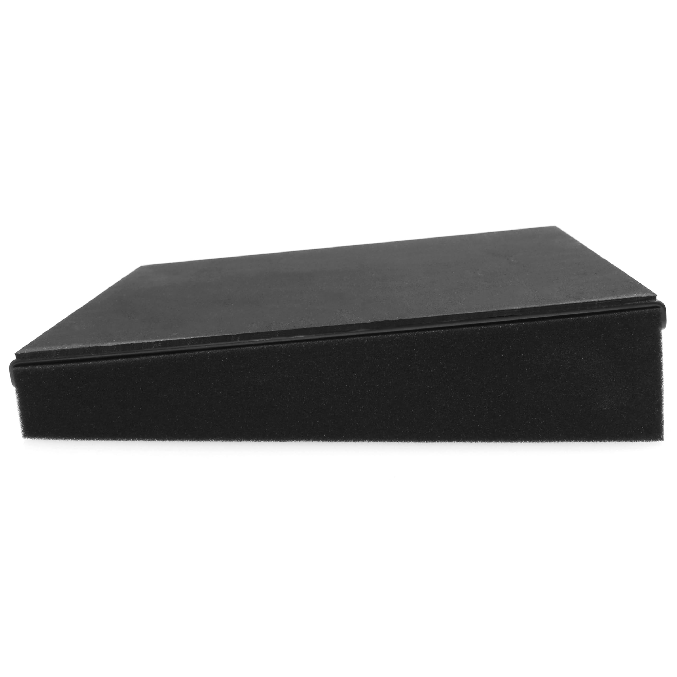Plugger Monisoft 8 PRO Support d'Enceinte de Monitoring pour Enceintes jusqu'à 8", Mousse Haute Densité et Renfort Métal, Inclinaison Modulable, Isolation Acoustique Charge Max 15kg Dim : 263x330x72mm