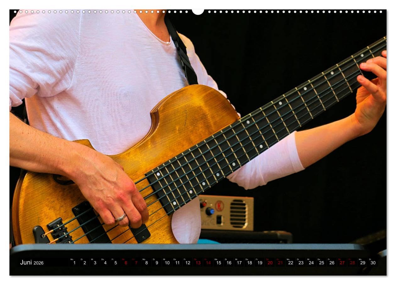 Jazz pur (Wandkalender 2026 DIN A2 quer), CALVENDO Monatskalender: Atmosphärische Entdeckungsreise durch die Welt der Jazzmusik (CALVENDO Kunst)