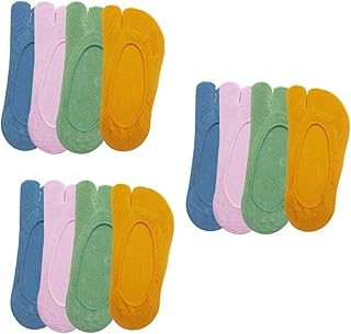 PACKOVE 12 Pairs Candy Tabi women's socks & hosiery summer socks women socks socks for women Breathable Girls Sock Women s Sports Socks cotton Simple Socks Toe-splitting Socks low cut