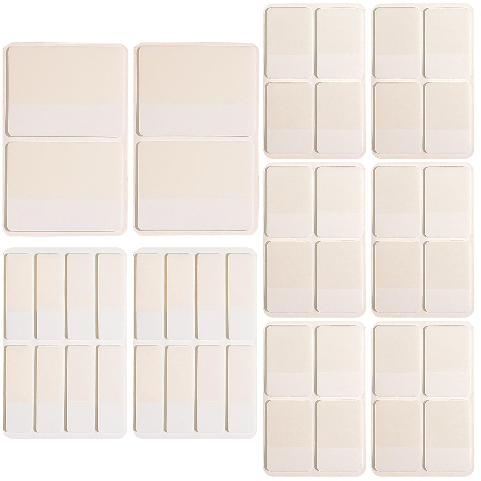 880 Pieces Sticky Index Tabs. 3 Types Self Adhesive Divider Tabs Stick on, Sticky tabs for Notebooks Page Divider Paper