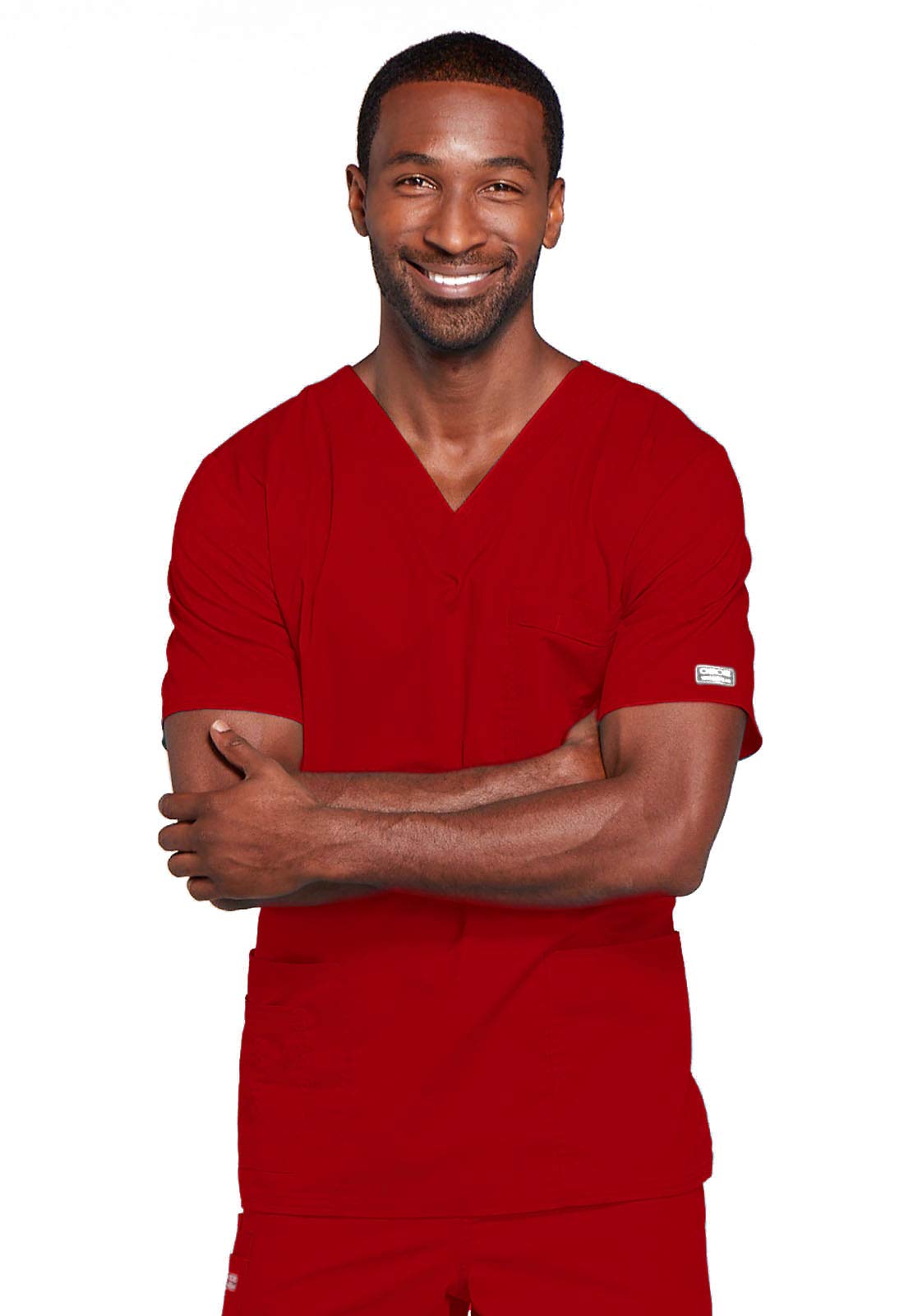 Cherokee WW Core Stretch Scrubs for Women and Men V-Neck Scrub Top