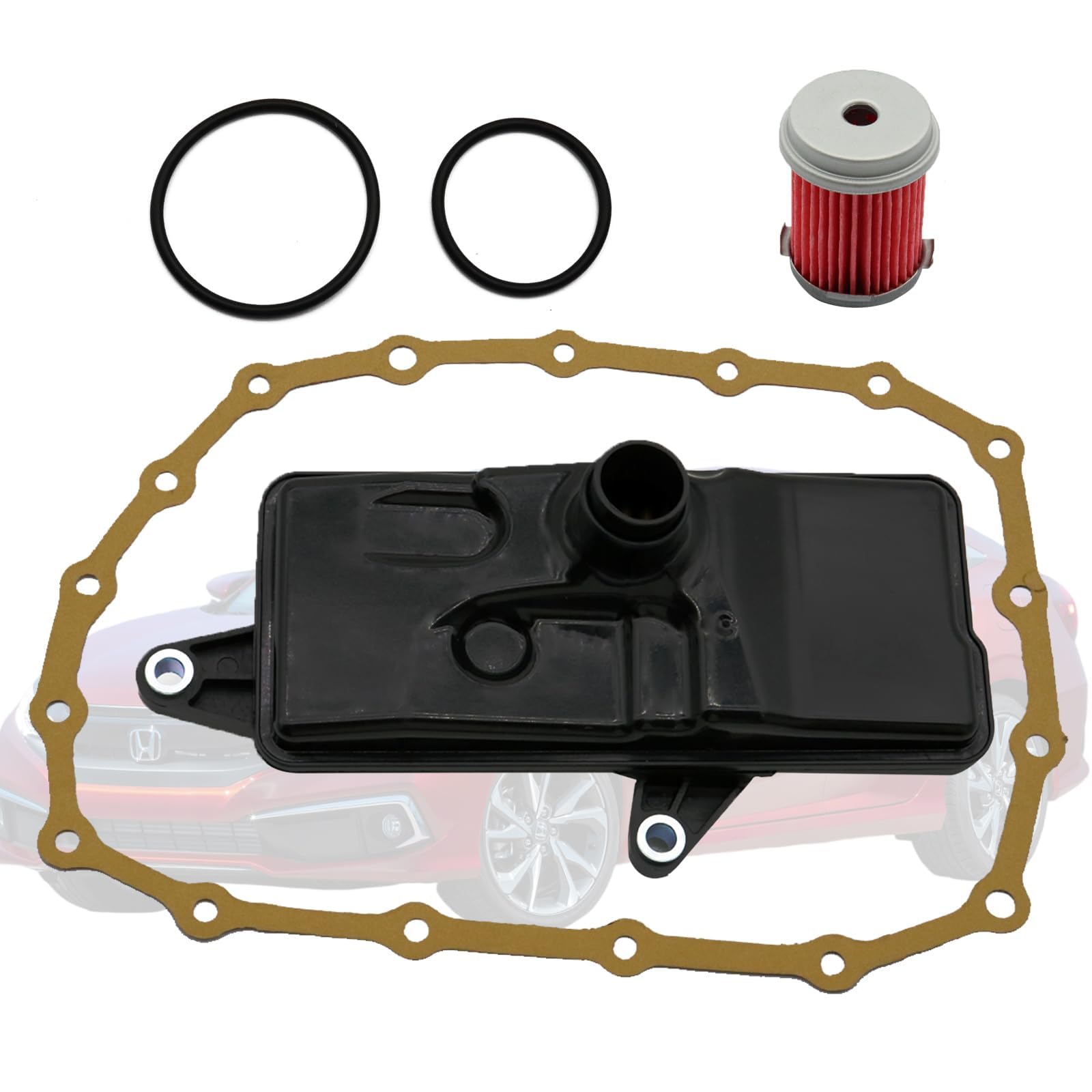 MDEOOSKY Transmission Filter & Pan Gasket Kit - Replacement For Honda Civic, Fit, HR-V 2014-2019 - View #7