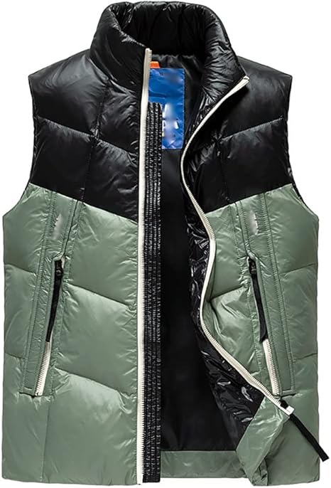 Amazon Co Jp ベスト メンズキルティングベストフグダウンベスト暖かい厚みのノースリーブベストジャケットスタンドカラー 防寒着作業 Color Green サイズ 4xl 服 ファッション小物 Amazon Co Jp ベスト メンズキルティングベストフグダウンベスト暖かい厚みのノースリーブベストジャケットスタンドカラー 防寒着作業 Color Green サイズ 4xl 服 ファッション小物