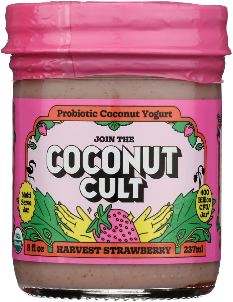 Organic Harvest Strawberry Coconut Yogurt, 8 Oz