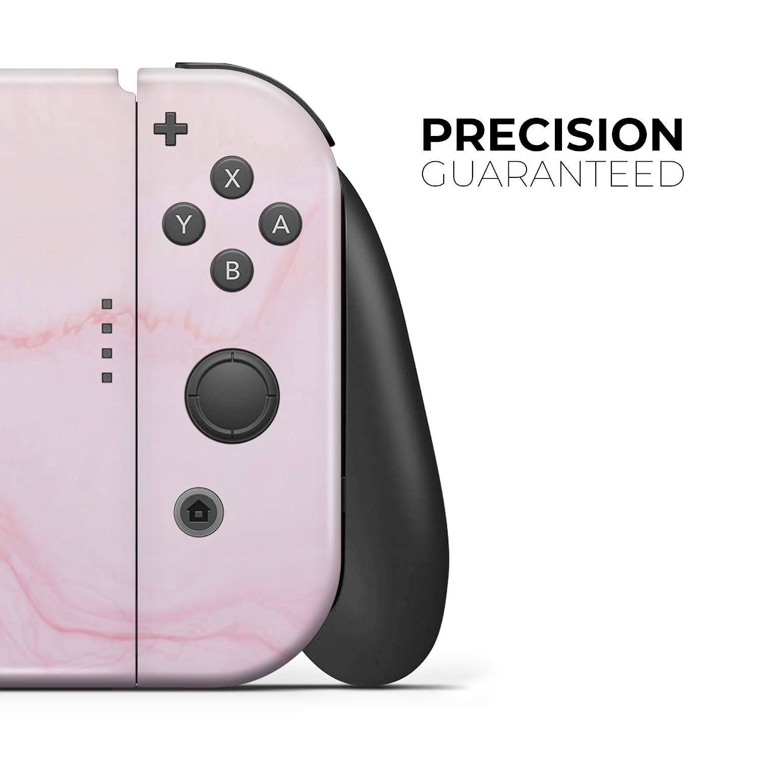 Design Skinz Marble Surface V1 Pink - Skin Decal Protective Scratch-Resistant Removable Vinyl Wrap Kit Compatible with The Nintendo Switch Console, Dock & JoyCons Bundle